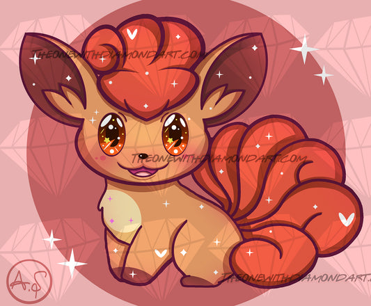 Vulpix ©Aaliyah @Craftie Nymphs