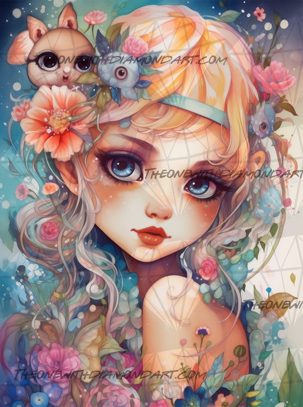 Whispers Among The Flowers ©Finira